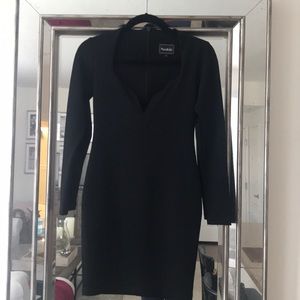 Nookie “Madonna” LBD with long sleeves